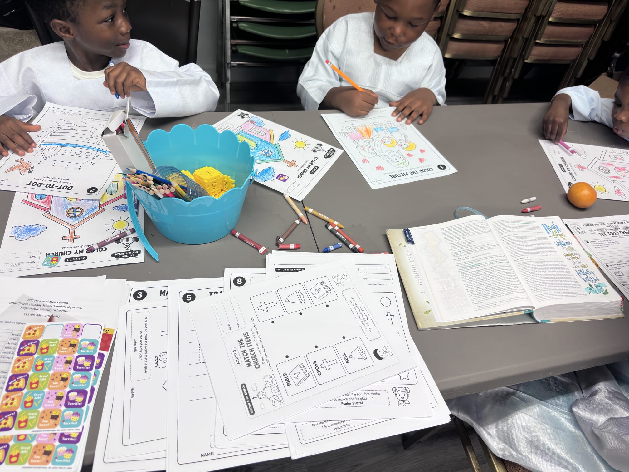 Children's Church activity